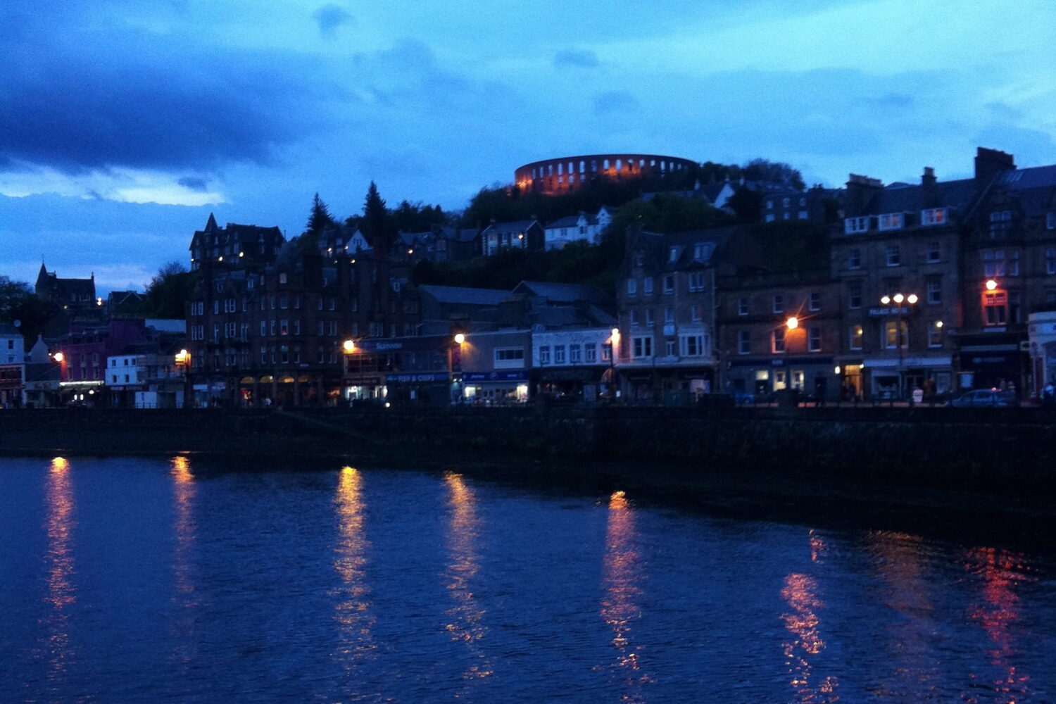 Oban valavond
